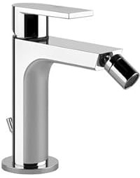 Gessi Emporio Via Manzoni Bidet Einhebelmischer, mit Ablaufgarnitur, 38607, Farbe: Chrom