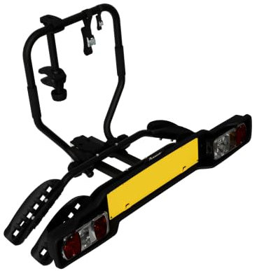 PORTACICLO AUTO GANCIO TRAINO SIENA NER 2 BICI ACC