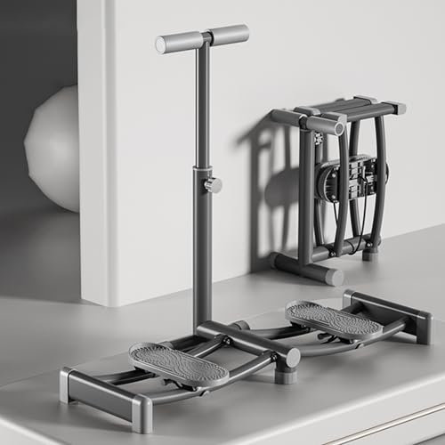 Beintrainingsgeräte Beintrainer Ski-Simulator-Trainer für Frauen Hüfttrainingsgerät Innenschenkel-Trainer Heimtrainer Cardio-Trainer(Color:Gris,Size:Style2)