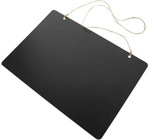 DIYEAH Aufhängbare Wand-memotafel Löschbares Nachrichtenbrett Schild Tür Wandbehang Kleine Kreidetafel Kreidemarker Heimdekorations-kreidetafel Diy-schreibtafel Zum Aufhängen