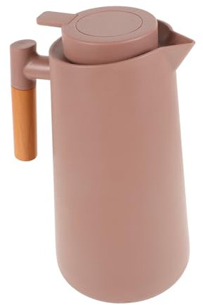 MAGICLULU Bottiglia Isolata Sottovuoto Per Caffè Bottiglia Dacqua Isolata Termicamente Con Manico 1 L Per Bevande Calde E Fredde Materiale Sicuro Campeggio Uso Domestico