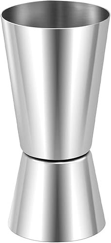 Supecesorio Dosatore Cocktail Bicchiere Dosatore, Doppio Cocktail Jigger 30/60ML, Acciaio Inox