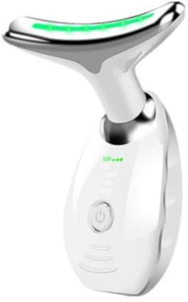 Lurea Sculpteur Facial 7 En 1 - Appareil Anti-Âge 3 Modes EMS, Massage Raffermissant & Réducteur De Rides À 45°C (Blanc)