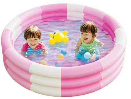 Hitburu Kinderplantschbecken,Outdoor Aufblasbarer Pool | Verdickte Wasserliege Spielzeug Für Familienspaß Drinnen Terrasse Garten Camping Badeplatz Zu Hause