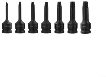 Manuelles elektrisches Schraubenausdreher-Set zum Entfernen beschädigter Schrauben und Bolzen, praktische Aufbewahrung (B-Set)