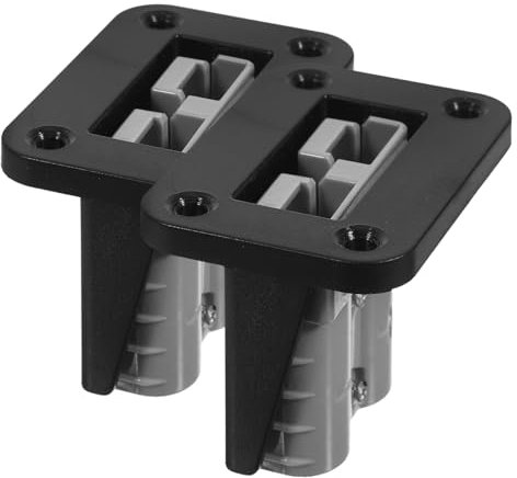 GANAZONO 2Pcs Quick Connect Wire Connector Plug for Automotive Battery Efficient Power Transmission for Car Winch Trailer Easy Installation with Bracket Secure High