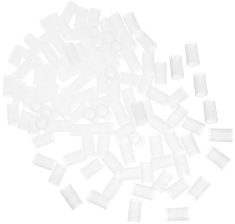 FRCOLOR Ouvre-ampoules en Plastique Transparent Réutilisable, Mini Ouvre-flacon Portable, Lot de 100 Pièces, Outil Auxiliaire pour Ouverture Sécurisée des Ampoules en Verre, Usage