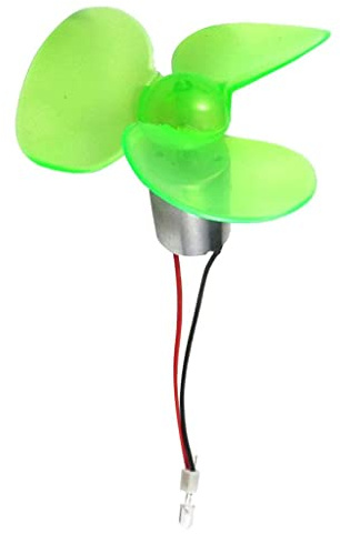 JunZheHub Mini Generador Eólico de Juguete, Modelo Horizontal, de Plástico Inteligente con Función LED, Adecuado para Proyectos Educativos, Escolares Y de, Multicolor, Metro