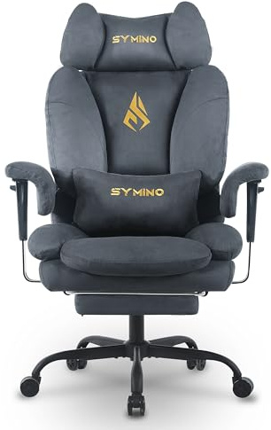 Symino Sofa-ähnliches Gaming Stuhl mit Umhüllendes Sitzerlebnis Computerstuhl
