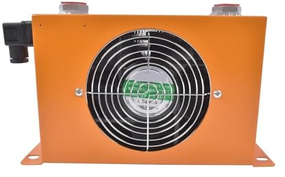 AH0608T/TL-CA Doppi ventilatori in alluminio for radiatore dell'olio idraulico ad alta efficienza 60L/MIN for industriale CNC Operazione stabile