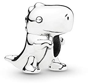 FGT Dino Dinosaur Charm for Bracelets Necklaces Pendants Animal Bead Sterling Silver Charm for Sister Daughter Women Auntie Granddaughter Girls Mum Friend Mothers Day Birthday