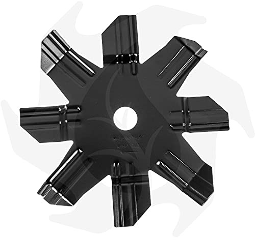Bazargiusto - Testina disco lama coltello per decespugliatore macinone alleggerito per rovi canne sterpaglie