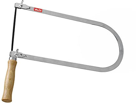 ARCHETTO DA TRAFORO 280x130mm SEGHETTO 1452826 VALEX MANICO IN LEGNO