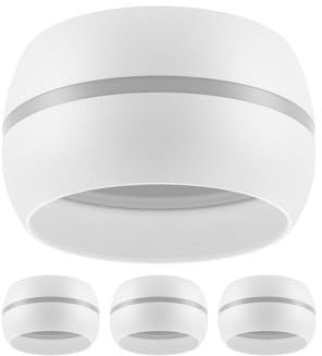 ledscom.de 4 st taklampor/lampfattningar FUNT, matt vit, 1 st GX53 max. 25 W