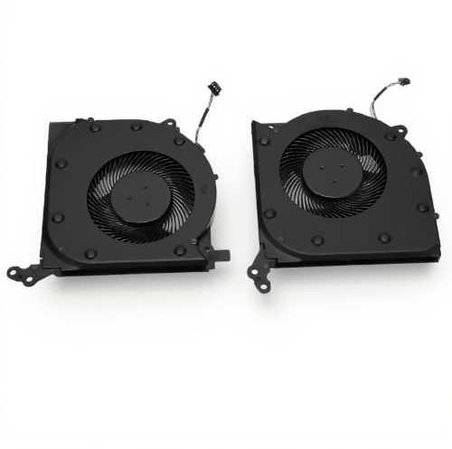 Yunseity Ventilateur de Refroidissement Interne pour Ordinateur Portable de Remplacement, Ventilateur de Processeur GPU Silencieux à 4 Broches pour Legion 5 5I (Ventilateur de