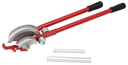 Lfhelper 2 in 1 Rohrbieger, Handheld Aluminiumlegierung Handrohrbieger Handbiegezange Rohrbiegezange Biegewerkzeug Rohrbiegemaschine Rohrbiegegerät Rohrbiegevorrichtung für Kupferrohre 15mm und 22mm