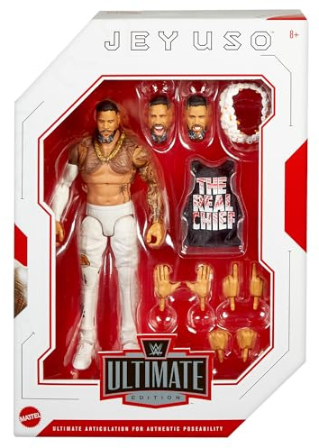 Jey USO - WWE Ultimate Edition 22 Wrestling Actionfigur