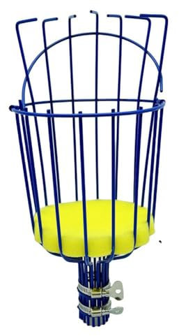 YUYQAQ Long Handle Fruit Picker with Basket Adjustable Fruit Catcher for apple Mango Orchard Avocado Tool Orange Pear F7Q3 Professional