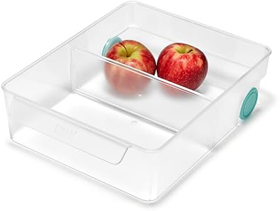 Joseph Joseph FridgeStore Cassetto Organizzatore per Frigorifero, Extra-Large, con Maniglia e Ruote, senza BPA