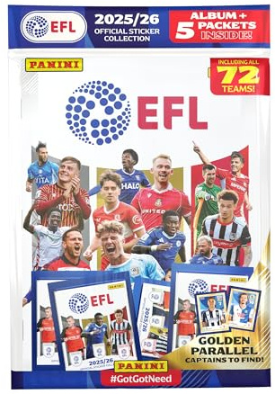 EFL 2026 Sticker Collection - Starter Pack