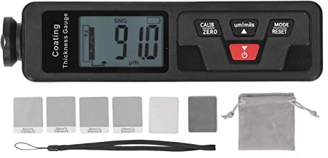 Spessimetro Vernice, Tester Di Spessori Auto Gamma 0-1500 µm – Misurazione Automatica Precisa, Identificazione Rivestimento, Per Carrozzeria E Industria
