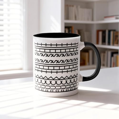 Wxeadu Funny Mugs with Hidden Message Mug, Rude Mugs for Adults, Humorous Novelty Ceramic Cup for Coffee & Tea Lovers, Office Workers, Friends, Unique Gift Idea, 350ml (Style-2) | Humorous Novelty Ceramic Cup for Coffee & Tea Lovers, Office Workers, Friends, Unique Gift Idea, 350ml