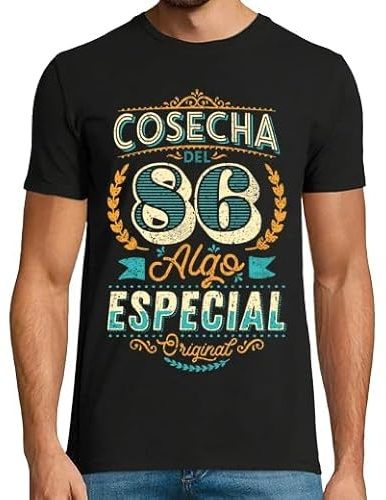 latostadora Camisetas Regalo 40 Cumpleaños Hombre - Camiseta 40 Años Hombre - Camiseta 1986