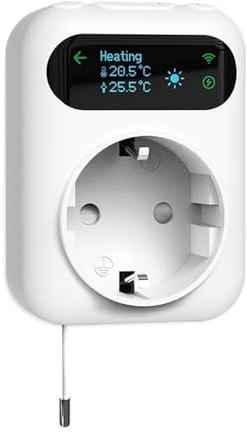TRDEWR Smart WiFi Socket Thermostat Boiler Fan Plug Incubator Tuya Wireless Temperature Controller Heating & Cooling Heating And Hot Water Boost