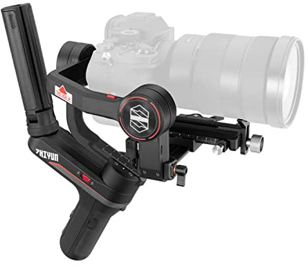 ZHIYUN Weebill S - Stabilizzatore per fotocamera, 3 assi Gimbal per fotocamera DSLR e mirrorless, design leggero, stabilità dinamica, disponibile per Canon/Sony/Panasonic/Nikon/Fujifilm
