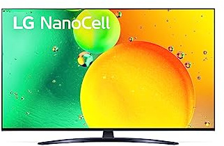 LG TV - 55NANO766 - Acier foncé - 55'' (139 cm) - LED NanoCell 4K, Dark Steel