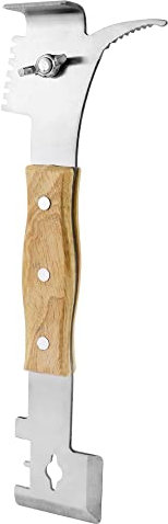 QWORK® Multifunktionales Bienenstock Schaber Werkzeug, Imker Stockmeißel, Imkereibedarf, Imker Zubehör