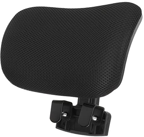 MAGICLULU Ergonomische Kopfstütze Für Bürostuhl Höhenverstellbar Computerstuhl Kissenaufsatz