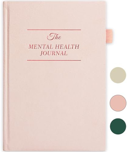 5 MINUTES A DAY Tagebuch für psychische Gesundheit, Angst und geführtes Tagebuch für Frauen, 91 Tage, Selbstpflege-Journal zum Üben von positivem Denken, ADHS-Planer mit Stimmungs-Tracker (A5-Größe