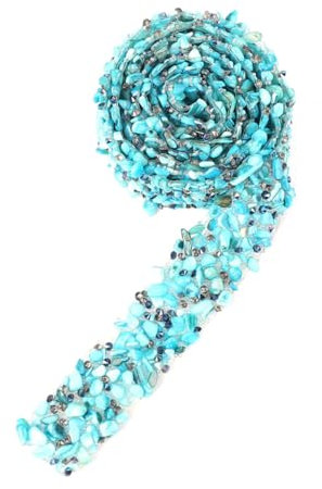 Lurrose Back Glue Mesh Drill Chain for Rhinestone Decoration Craft Beads DIY Supply