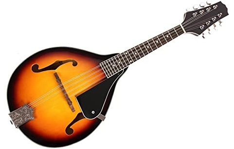 Adults Mandolin instrument Musical Instruments Eight-String Mandolin Electric Mandolin Guitar National Musical Instrument Tibetan Mandolin Black(Sunset)