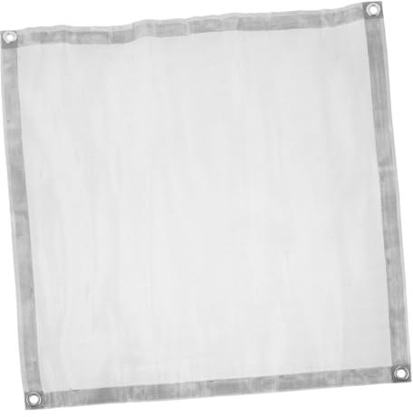 Happyyami Portable Fire Pit Camping Fireproof Pad Fire Pit Screen Mesh Deck Protector Mat