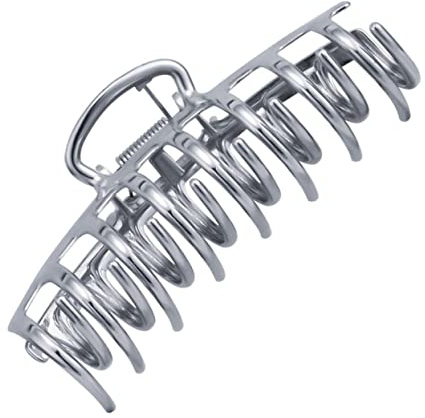 SAFIGLE Clip de Cabeza Plana Pinza Pelo Metalica Soporte Pelo Forma para Maquillaje y Ducha