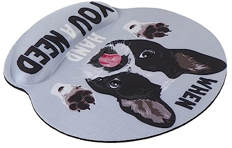 Uonlytech Alfombrilla Ratón Ergonómica con Reposamuñecas Acolchado Antideslizante para Oficina y Gaming Compatible con Ratones Ópticos y Inalámbricos Alivio de Fatiga para Uso Prolongado