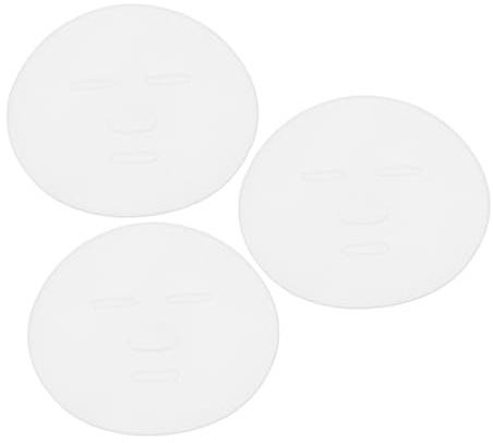 TOPBATHY 3 Stück Teiliges Silikon Gesichtsmaskenformen Wiederverwendbar Langlebig Hautfreundlich für DIY Gesichtsmaske Einfache Anwendung Waschbar für Professionelle Salon Heimnutzung