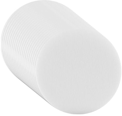 Wcawnlt - Filtro de café redondo de 58 mm, papel desechable para cafetera compatible con Moka Café, blanco antidepósito, ideal para hogar, oficina, barista y amantes del café