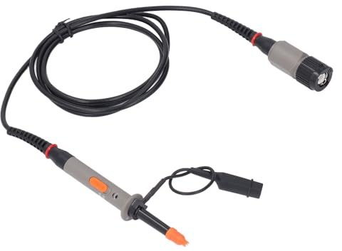 Eujgoov Universeller Oszilloskop-Tastkopf, Passive 500-MHz-Messleitungen mit Hoher Impedanz für Multimeter, Geeignet für Oszilloskop-Benutzer