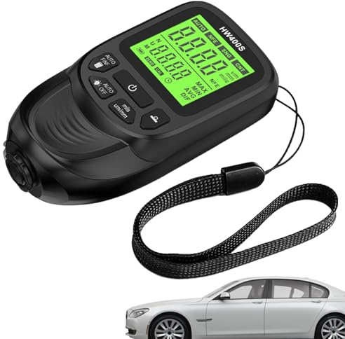 Autolack-Messgerät, Beschichtungsdickenmessgerät | Beschichtungstiefenmessgerät, Lackdickenmessgerät für Auto mit Digitalanzeige,