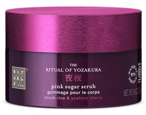 RITUALS The Ritual of Yozakura Pink Sugar Scrub, mit Schwarzem Reisextrakt & Yoshino-Kirsche, 250 g