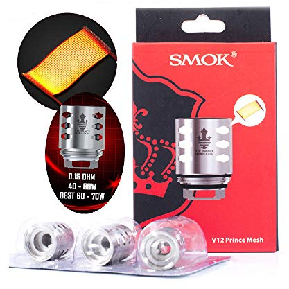 SMOK V12 Prince Mesh Coils für V12 Prince Verdampfer 0.15ohm 3 Stück