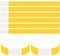 100 Piezas Pulseras Identificativas para Eventos, Impermeable Pulseras de Papel con Cierre Adhesivo, Pulseras de Entrada para Seguridad y Control Clubes Fiestas, 25 x 2 cm (Amarillo)