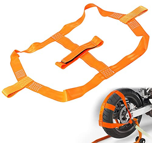 Cinghie di tensionamento per auto: cinghie di tensione 48 mm, colore arancione