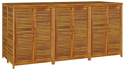 vidaXL Gartenbox 210x87x104 cm Massivholz Akazie