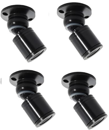 yeerockal Lot de 4 mini spots de plafond orientables à LED diamètre Ø 2 cm blanc chaud avec transformateur