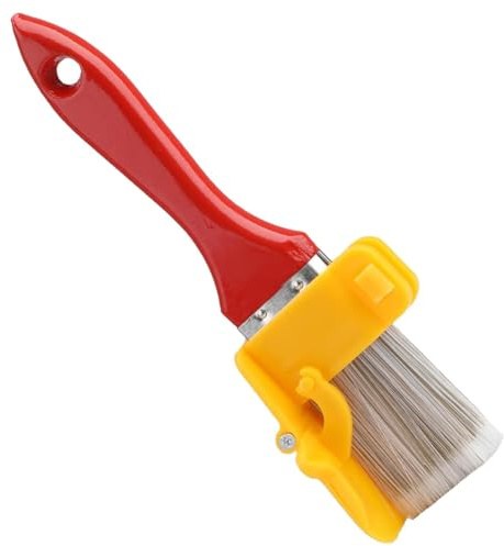 Paint Edger Tool for Cutting In – Professional Paint Brush with Removable Corner Trimmer, Reusable Wall & Ceiling Edge Painter for Home and Office (20x4cm)