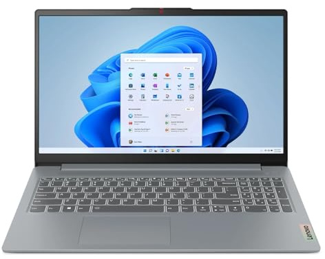 Lenovo IdeaPad Slim 3i Laptop, 15.6 Inch FHD Display, Intel Core i3 N305 Processor, 8GB RAM, 256GB SSD, Arctic Grey